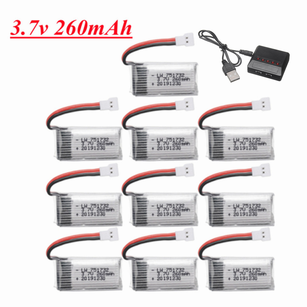 Eachine Drone E010 - H8 H36 Batterij 3.7V 260Mah Lipo
