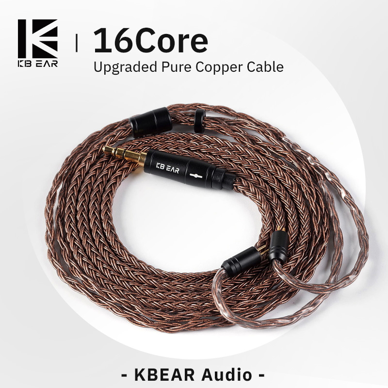 Eachine Drone E010 - KBEAR 16 Core Zuiver Koper Oortelefoon