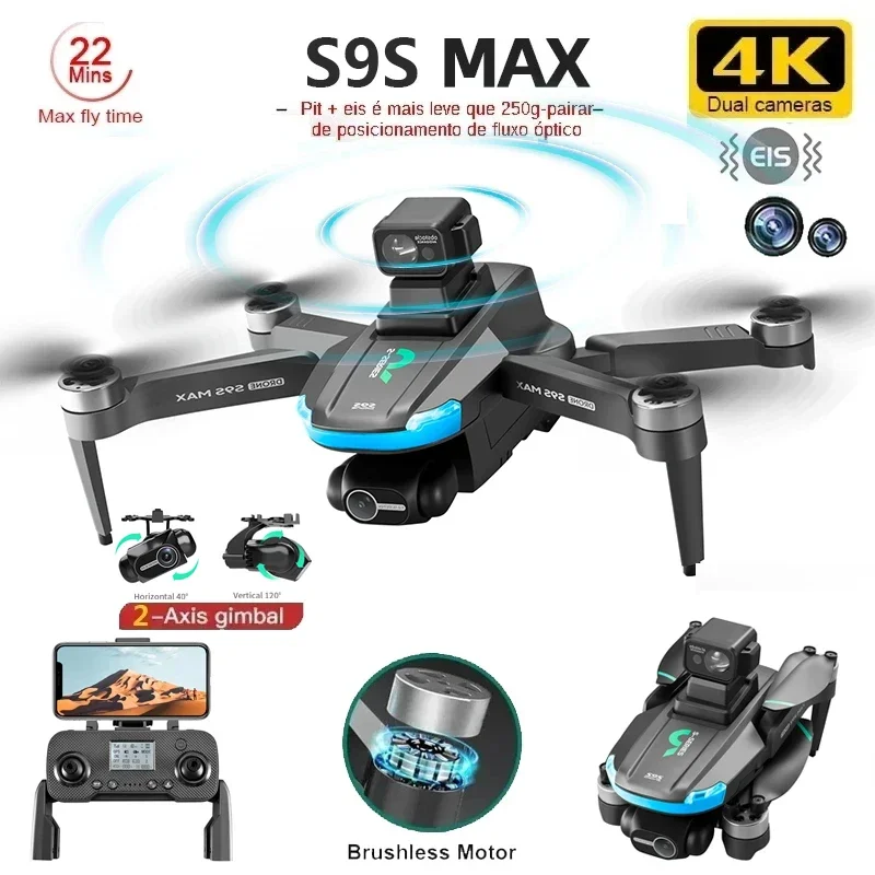 Drone Gimbal Case - NIEUWE S9S MAX MINI Drone 4K