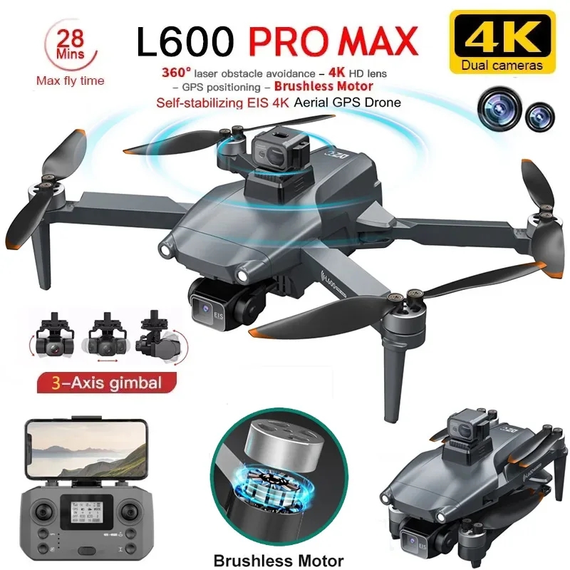 Drone Gimbal Case - L600 PRO MAX GPS Drone Professionele