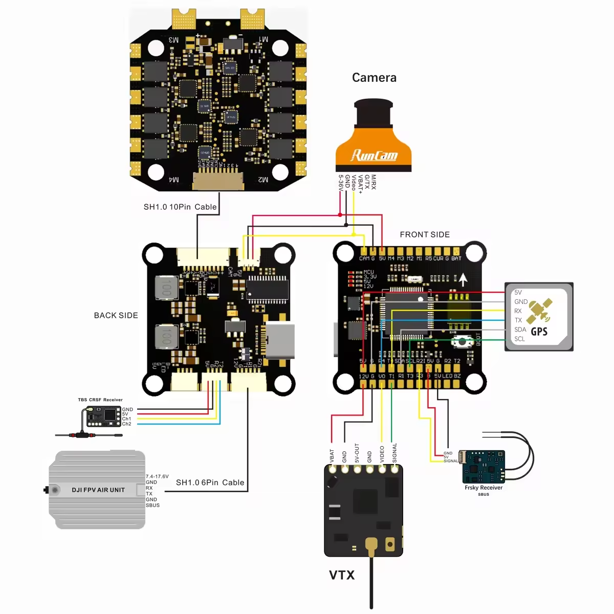 Betaflight Fc F7 - F405 F722 F7 F4 Flight Controller