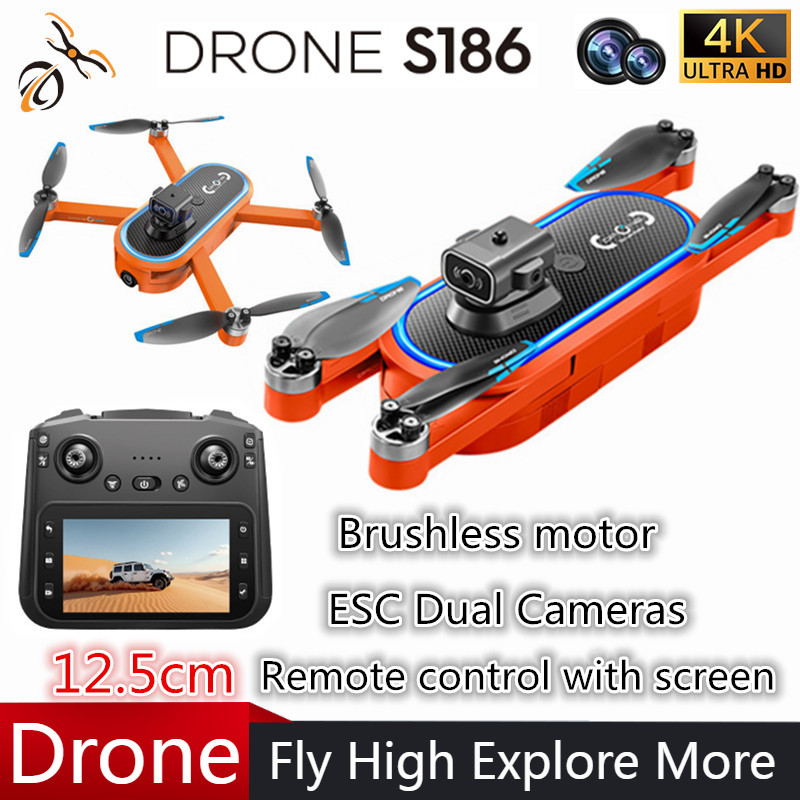2025 S186 Drone Professionele  - Drone Gimbal Brushless recensie en prijs