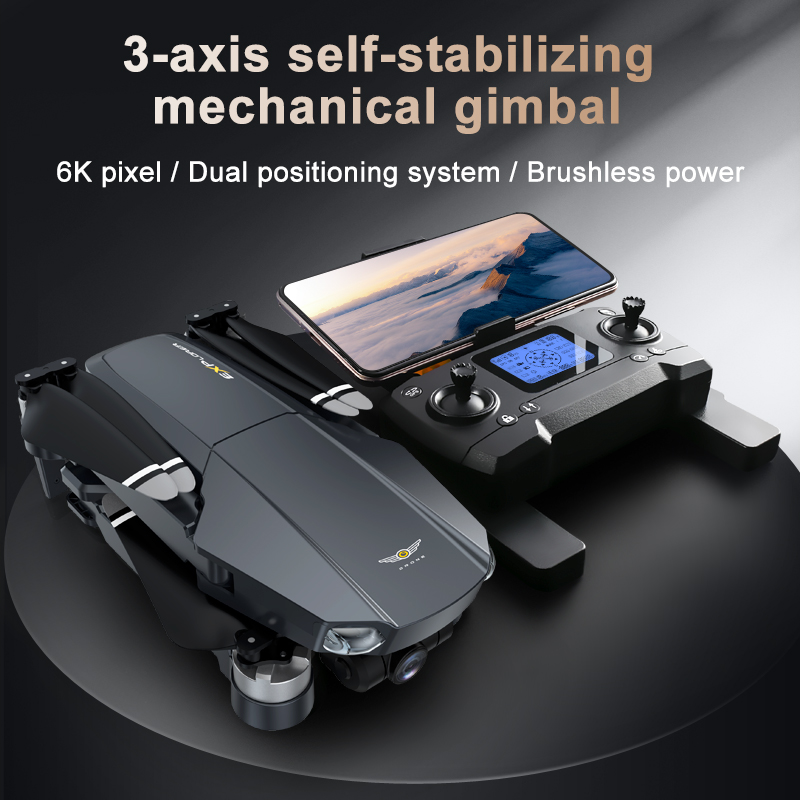 JJRC X20 3-Axis Gimbal Anti-sh - Jjrc Drone X20 recensie en prijs