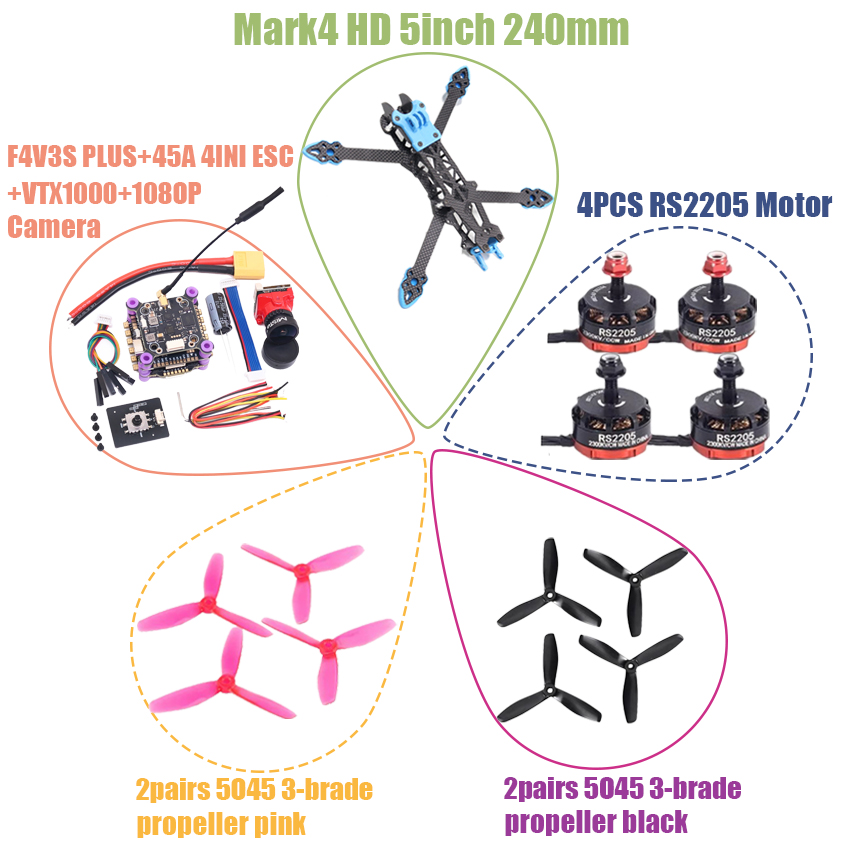 Happy F4V3S PLUS MARK4-HD Mark - Betaflight Fc F4 recensie en prijs