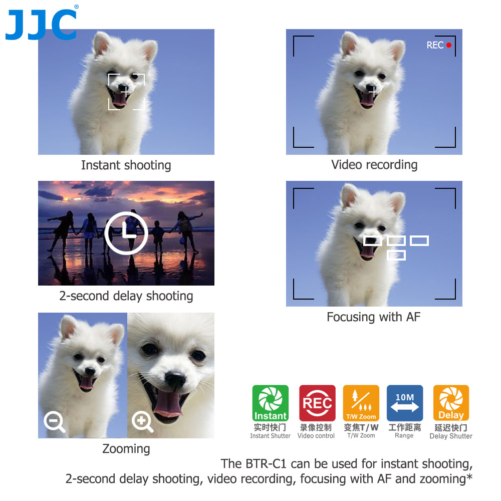 JJC BR-E1 Bluetooth-afstandsbe - Canon Camera Eos R50 recensie en prijs