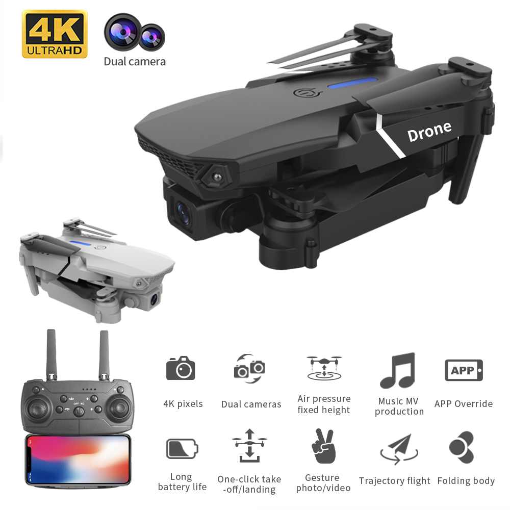 2026 Hot Sale E88 4K Mini Heli - Eachine Drone E58 recensie en prijs