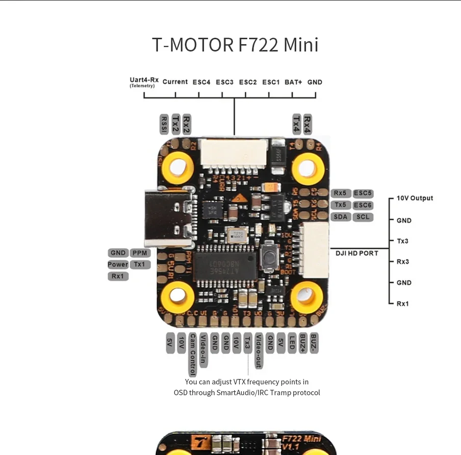 T-Motor MINI F7 FC & F45A 4in1 - Betaflight Fc F7 recensie en prijs